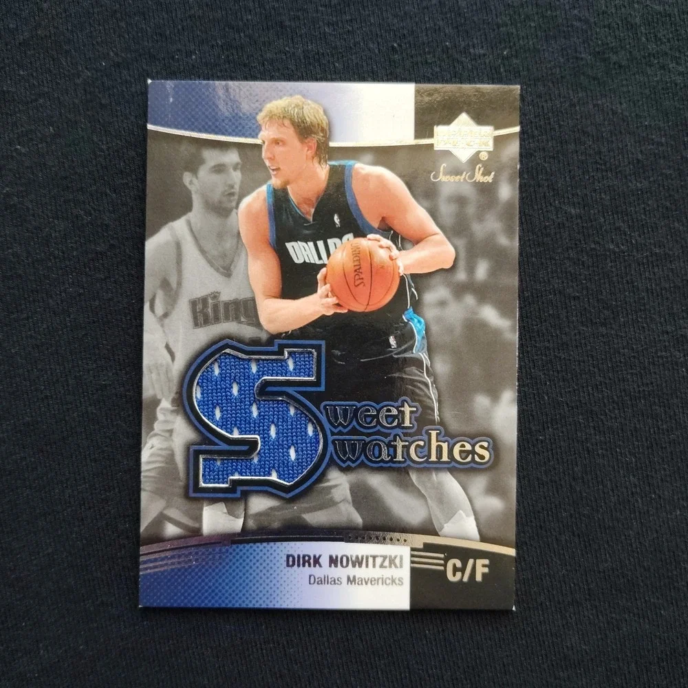 2004-05 Upper Deck Sweet Shot Sweet Swatches Dirk Nowitzki #SW-DN HOF 0p5